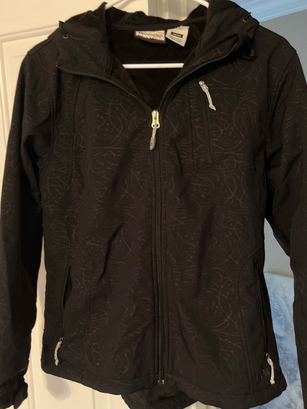 Montana Ridge Black Men's Hooded Performance Jacket